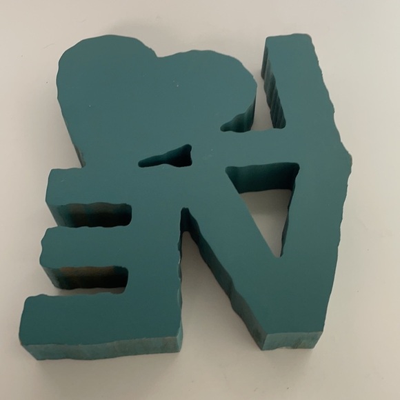 Wooden Nautical Love Sign Beach Decor - Picture 4 of 13